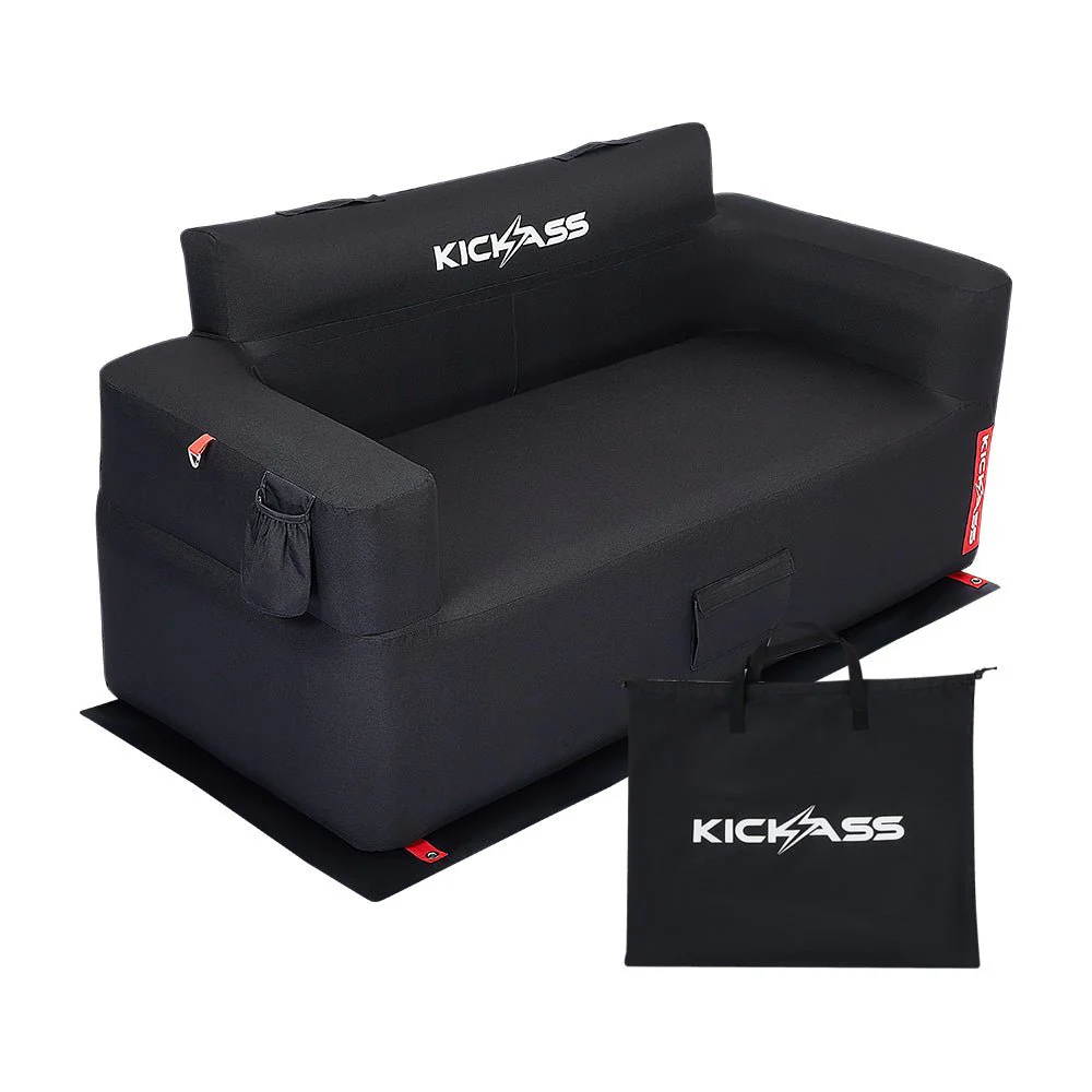 KickAss 120" AirScreen Bundle with Smart Projector, Inflatable Sofa, Armchair and Ottoman - Image 4