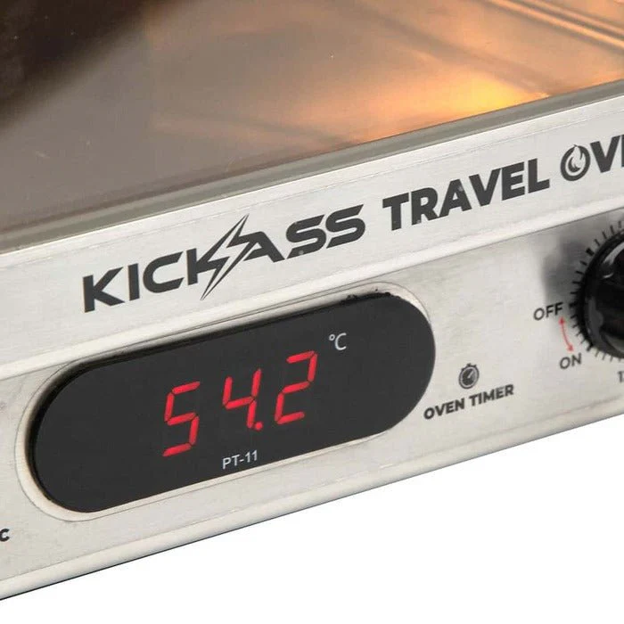 KickAss 12V 130W Portable Travel Oven + Tray Bundle - Image 3