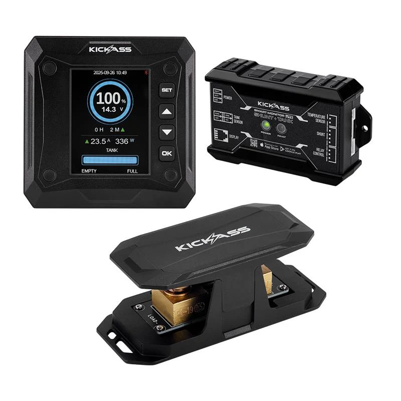 KickAss 12V 200Ah Lithium Deep Cycle Battery Bundle with Smart Shunt, Battery Tray and Power Connections Kit - Image 3