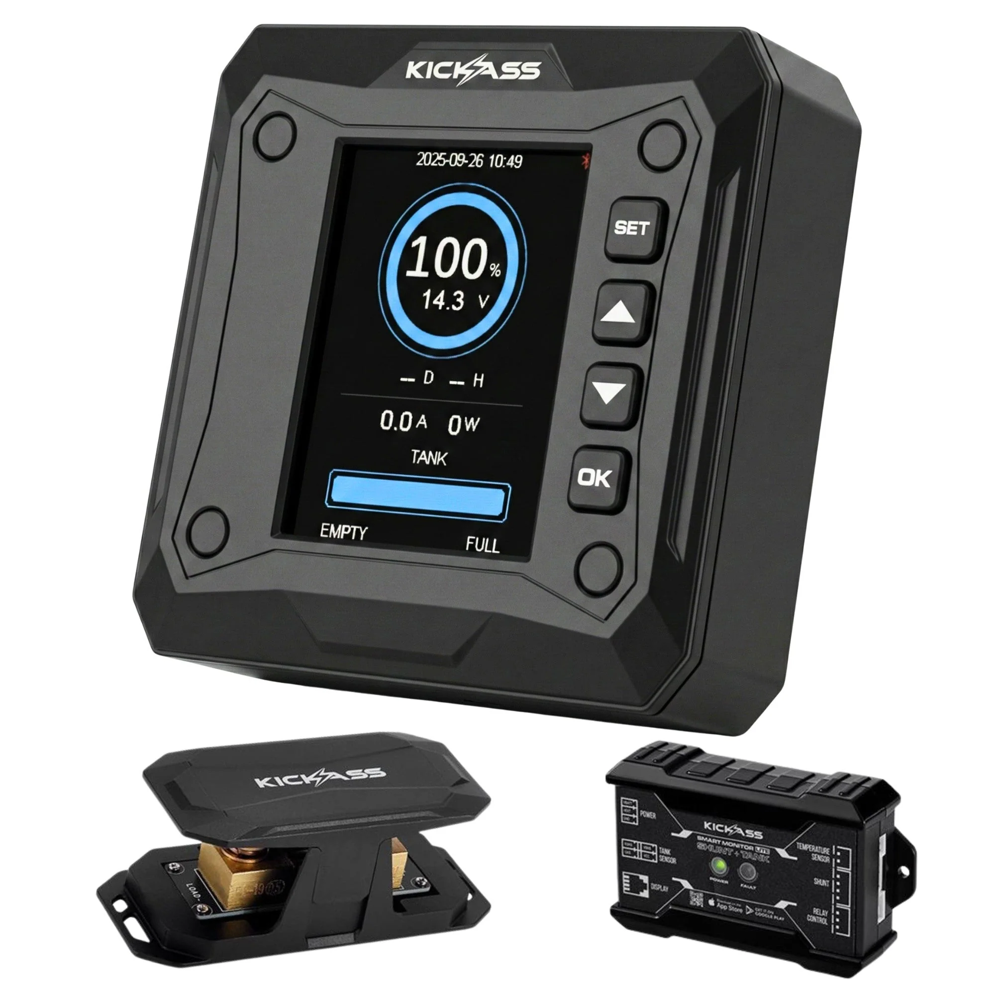 KickAss 40A DCDC Complete Dual Battery Kit with Smart Shunt and Wiring - Image 3