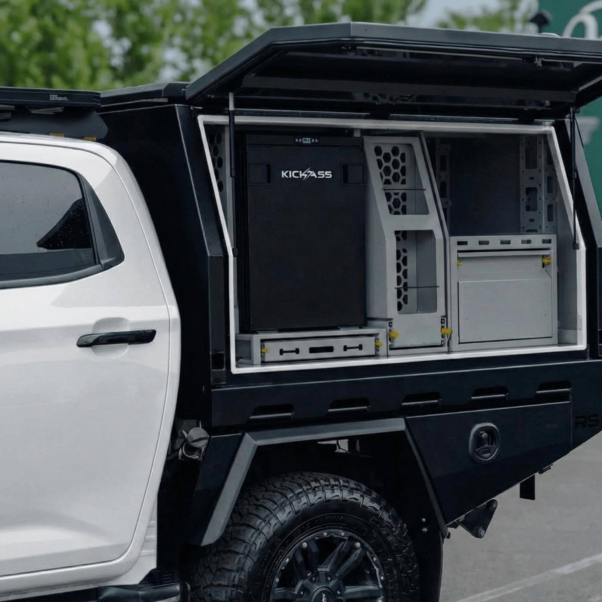 KickAss 80L Upright 12/24V Fridge and Freezer - Fan Forced - Image 3