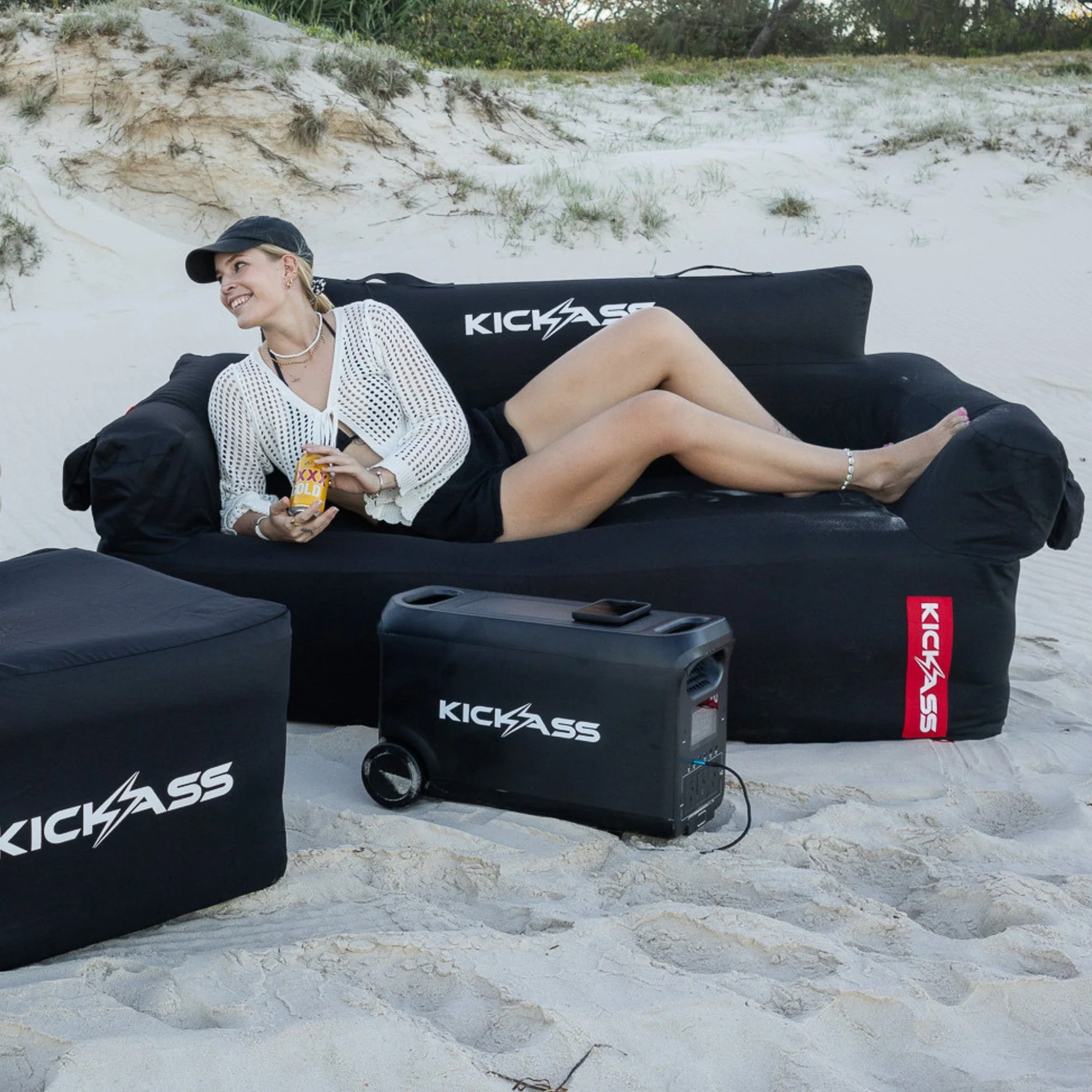 KickAss Inflatable Sofa for Camping - Image 3