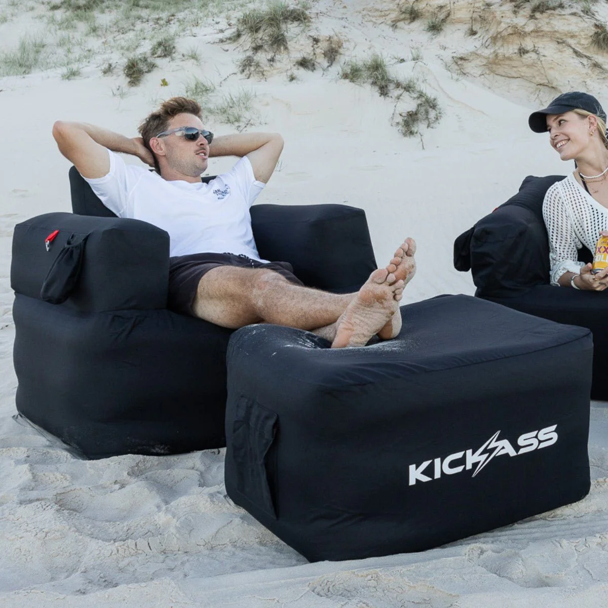 KickAss Inflatable Armchair for Camping - Image 3
