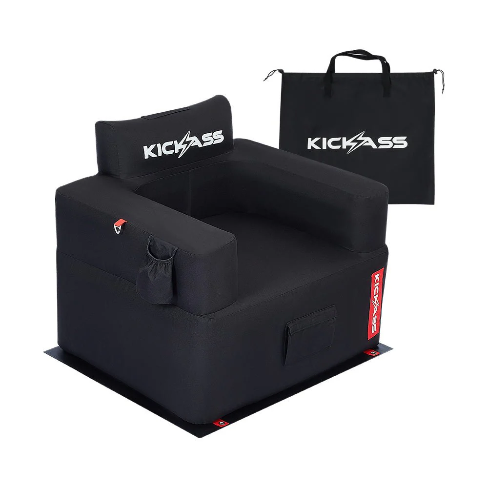 KickAss Inflatable Sofa Bundle with Armchair and Ottoman - Image 3