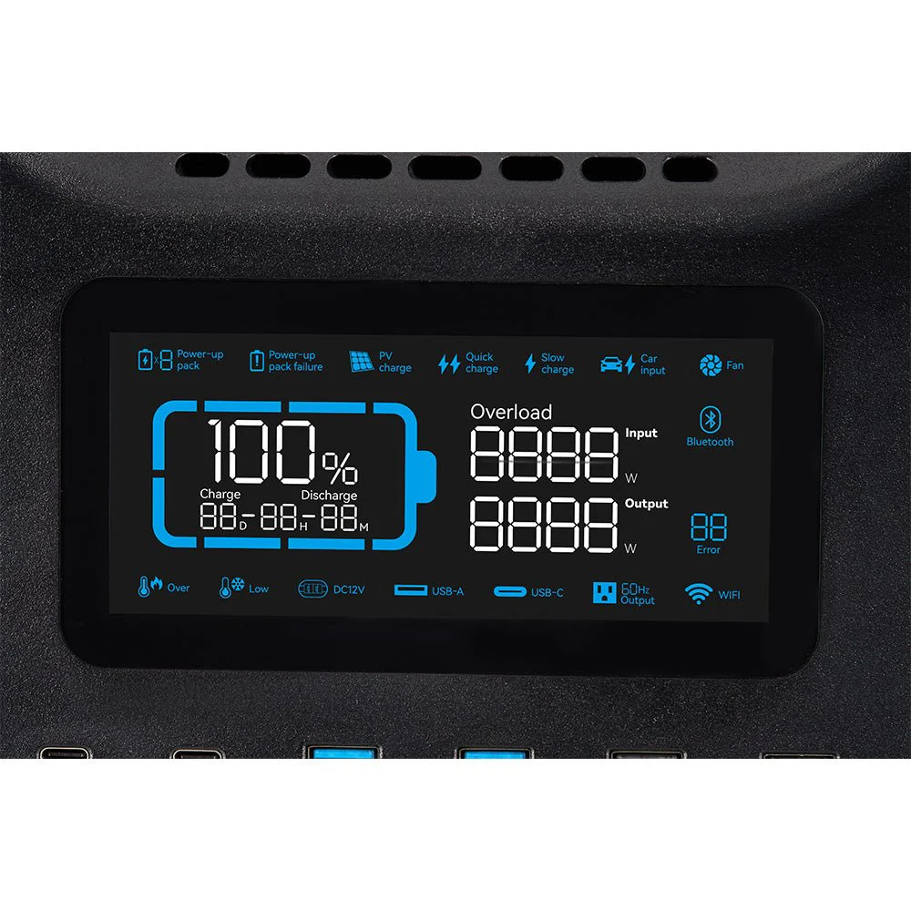 KickAss KickCharge 3000 Lithium Power Station - 3000W,  200Ah @ 12.8V - Image 7