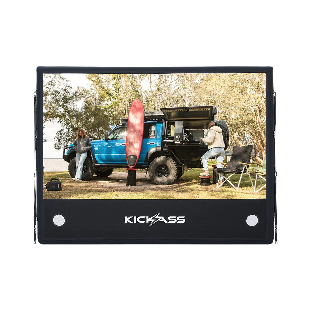 KickAss 120” Portable Outdoor Cinema Projection AirScreen – Inflatable Movie Screen for Camping & Backyard - Image 5